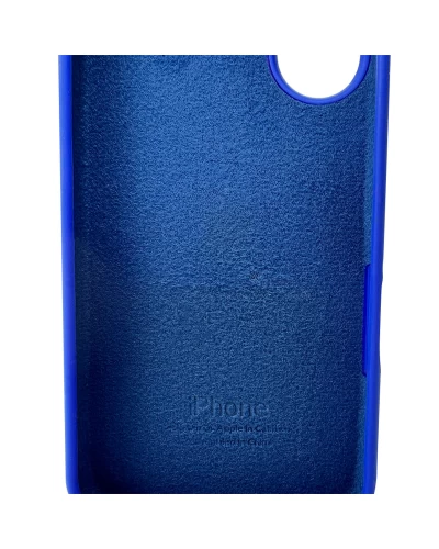 Чохол для смартфона Silicone Full Case AA Open Cam for Apple iPhone 16 45,Shiny Blue (FullOpenAAi16-45)