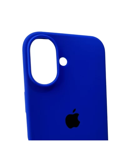Чохол для смартфона Silicone Full Case AA Open Cam for Apple iPhone 16 45,Shiny Blue (FullOpenAAi16-45)