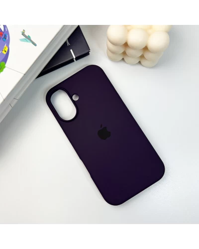 Чохол для смартфона Silicone Full Case AA Open Cam for Apple iPhone 16 59,Berry Purple (FullOpeAAi16-59)