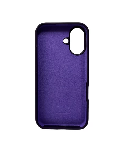 Чохол для смартфона Silicone Full Case AA Open Cam for Apple iPhone 16 59,Berry Purple (FullOpeAAi16-59)
