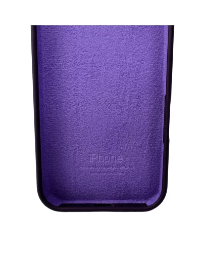 Чохол для смартфона Silicone Full Case AA Open Cam for Apple iPhone 16 59,Berry Purple (FullOpeAAi16-59)