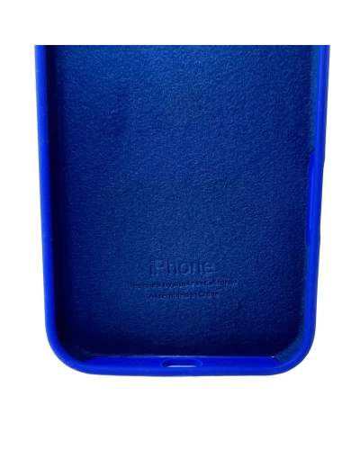 Чехол для смартфона Silicone Full Case AA Open Cam для iPhone 16 Pro Max 45,Shiny Blue (FullOpenAAi16PM-45)