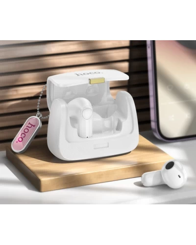 Наушники HOCO DES35 Dawn handbag BT headset White (6942007613125)