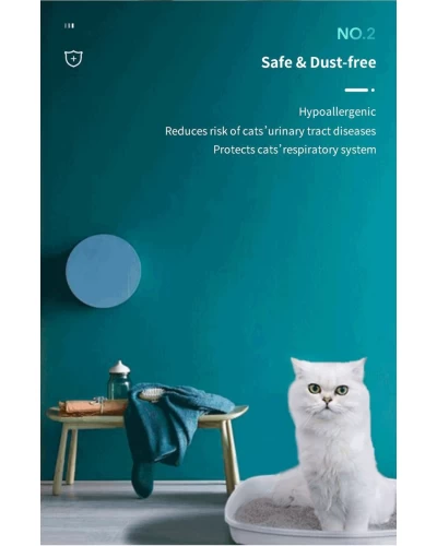 Бентонитовый наполнитель для кошачьих туалетов CATLINK Mars 2.0*4 пакета (6972884750477)