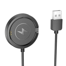 Беспроводное зарядное устройство для HOCO Y22 Smart sports watch charging cable Black (6942007629010)