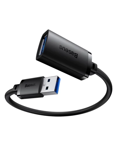 Кабель-подовжувач Baseus AirJoy Series USB3.0 Extension Cable 2m Cluster Black (B00631103111-03)