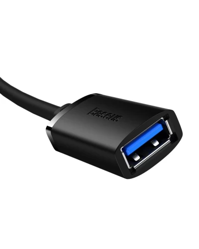 Кабель-подовжувач Baseus AirJoy Series USB3.0 Extension Cable 2m Cluster Black (B00631103111-03)