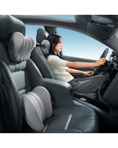 Подушка для подголовника Baseus ComfortRide Series Car Lumbar Pillow Gray (CNYZ000013)