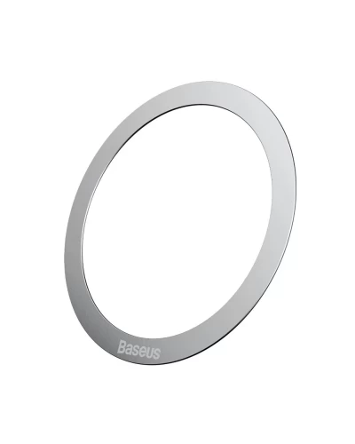 Магнитная пластина Baseus Halo Series Magnetic Metal Ring （ 2pcs/pack ） Silver (PCCH000012)