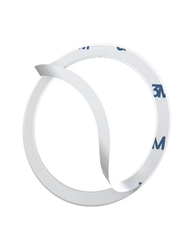 Магнитная пластина Baseus Halo Series Magnetic Metal Ring （ 2pcs/pack ） Silver (PCCH000012)