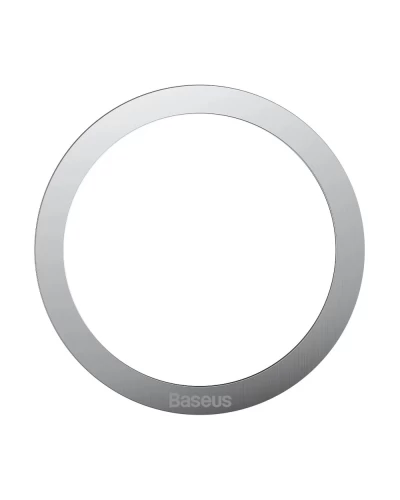 Магнитная пластина Baseus Halo Series Magnetic Metal Ring （ 2pcs/pack ） Silver (PCCH000012)