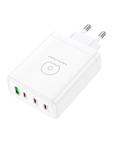 Зарядное устройство для WUW-C158 1USB 3Type-C PD100W white (WUW-C158)