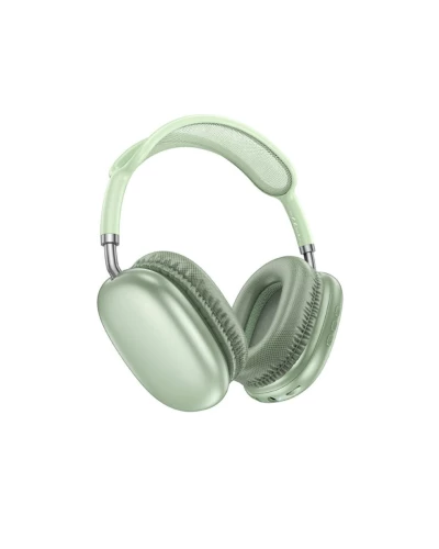 Наушники BOROFONE BO22 Plus Elegant BT headphones Green (6941991115233)