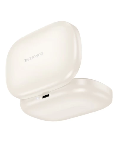 Наушники BOROFONE BW73 Lucky Open True Wireless BT headset Milky White (6941991114847)