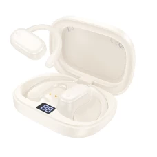 Наушники BOROFONE BW73 Lucky Open True Wireless BT headset Milky White (6941991114847)