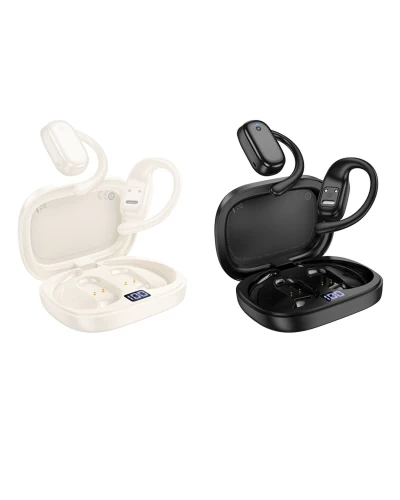Наушники BOROFONE BW73 Lucky Open True Wireless BT headset Milky White (6941991114847)
