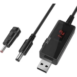 Кабель преобразователь USB-DC 5v to 9v/12v (1m) + переходник 3.5mm (USBDC59512A)