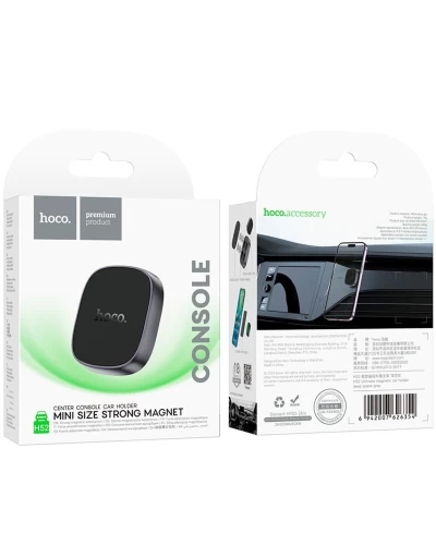 Держатель для мобильного HOCO H52 Ultimate magnetic car holder Deep Space Gray (6942007626354 )