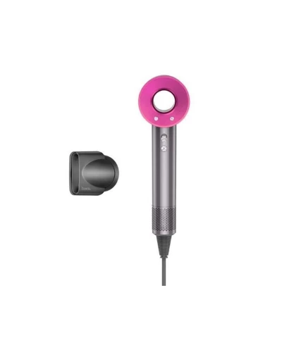 Фен HOCO HP11 Plus High-Speed negative ion hair driver Rose Red (6942007631587)
