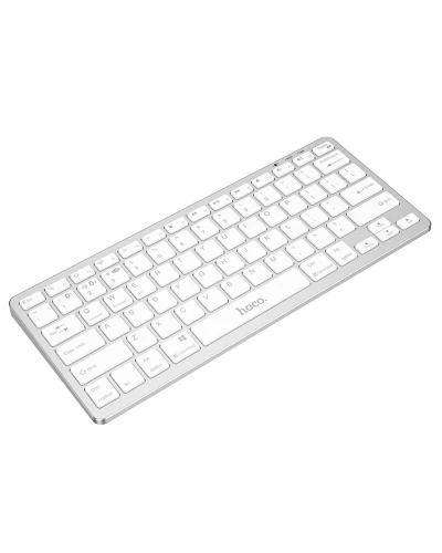 Клавиатура HOCO GM32 Wisdom wireless dual-mode keyboard(english version) Silver (6942007631310 )