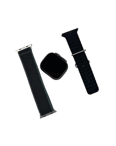 Смарт-часы HK 10 Ultra 3 IP67+Amoled All Black (HK10U3Black)