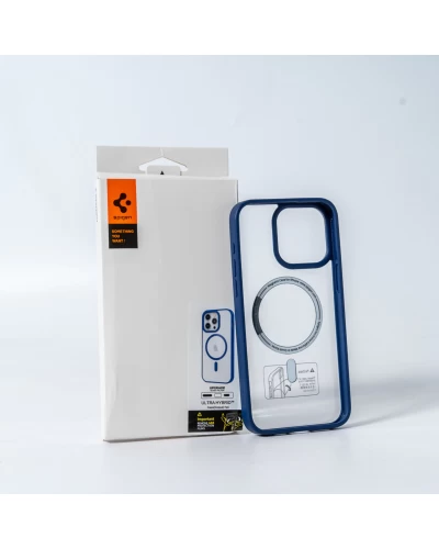 Чохол для смартфона Spigen AAA Magnetic Color for Apple iPhone 13 Pro Max Blue (SPGMGCOL13ProMaxBlue)