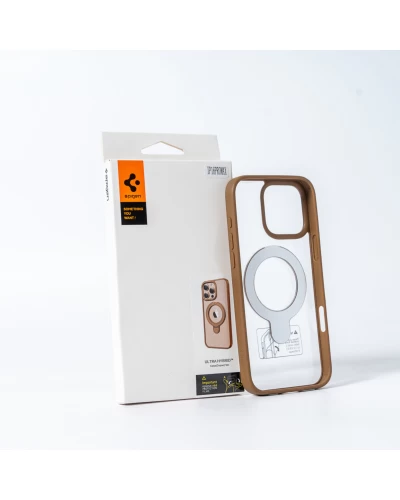Чехол для смартфона Spigen AAA Magnetic Ring для iPhone 16 Pro Brown (SPGMGRING16ProBrown)