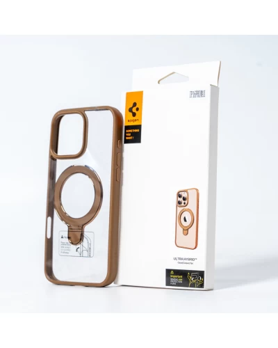 Чехол для смартфона Spigen AAA Magnetic Ring для iPhone 16 Pro Brown (SPGMGRING16ProBrown)