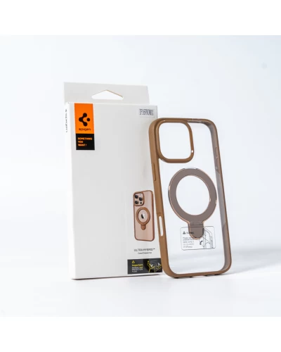 Чехол для смартфона Spigen AAA Magnetic Ring для iPhone 16 Pro Brown (SPGMGRING16ProBrown)