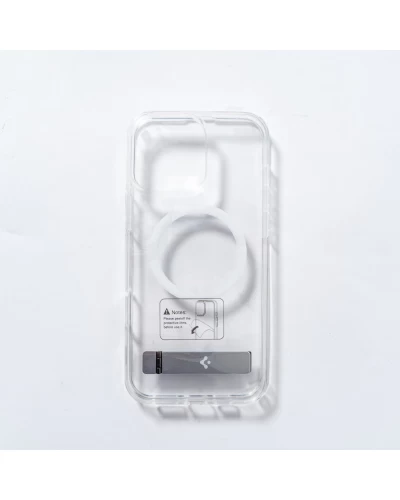 Чохол Spigen AAA Magnetic Clear Stand for Apple iPhone 14 Pro Transparent (SPGCLST14p)