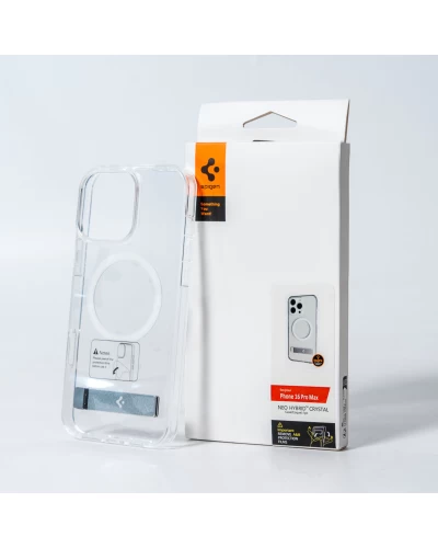 Чохол Spigen AAA Magnetic Clear Stand for Apple iPhone 15 Transparent (SPGCLST15)