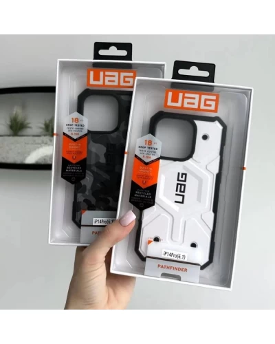Чохол для смартфона UAG AAA Pathfinder Mag for Apple iPhone 15 Pro Army Grey (UAPTMG15PARGrey)