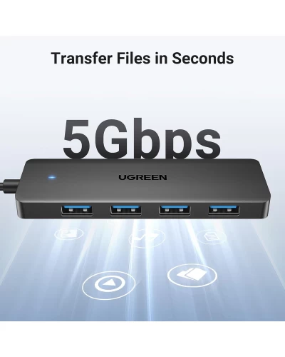 Хаб UGREEN 4-Port USB 3.0 Hub (UGR-35574)