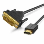 Переходник UGREEN HDMI to DVI 2K Cable Male to Male Black 3m (UGR-10136)