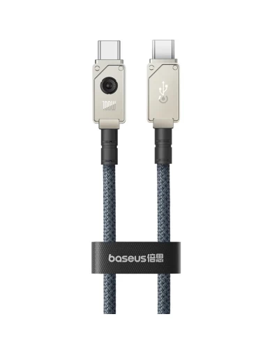 Кабель Baseus Unbreakable Series Fast Charging Data Cable Type-C to Type-C 100W 2m Stellar White (P10355800221-01)