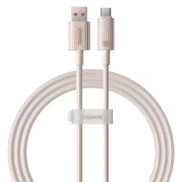 Кабель Baseus Habitat Series Fast Charging Cable USB to Type-C 100W 2m Wheat Pink (P10360203421-01)