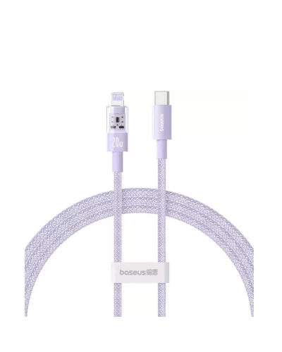 Кабель Baseus Gem Fast-Charging Data Cable USB-C to iP 20W 1m Nebula Purple (P10373001511-00)