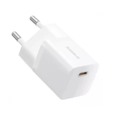 Мережевий зарядний пристрій Baseus  GaN5 Fast Charger (mini) 1C 25W EU Moon White (P10110909213-00)
