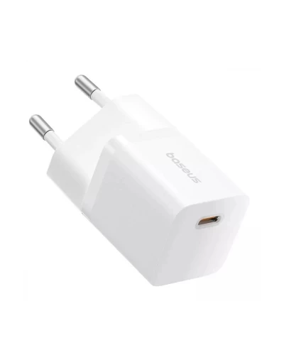 Мережевий зарядний пристрій Baseus  GaN5 Fast Charger (mini) 1C 25W EU Moon White (P10110909213-00)