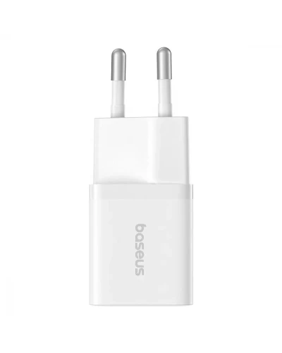 Мережевий зарядний пристрій Baseus  GaN5 Fast Charger (mini) 1C 25W EU Moon White (P10110909213-00)