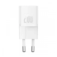 Мережевий зарядний пристрій Baseus  GaN5S Fast Charger 1C 20W EU Moon White (P10162503213-00)
