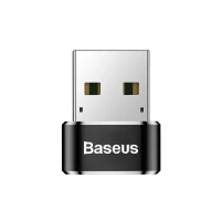 Адаптер Baseus USB Male To Type-C Female Adapter Converter Black (CAAOTG-01)