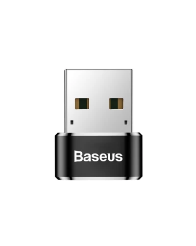 Адаптер Baseus USB Male To Type-C Female Adapter Converter Black (CAAOTG-01)