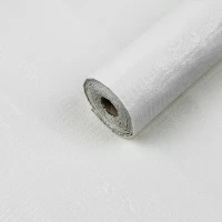 Обои самоклеющиеся 2800*500*2мм WHITE (D) SW-00001171