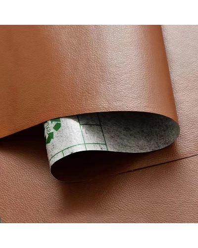Самоклеющая экокожа в рулоне 1.37*1m*0.5mm LIGHT BROWN (D) SW-00001332