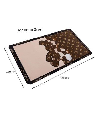 Влагопоглощающий коврик 38*58CM*3MM (D) SW-00001564