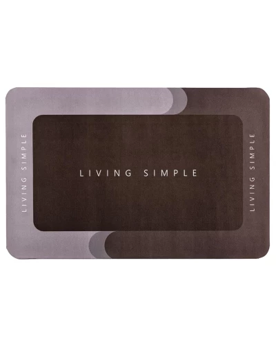 Влагопоглощающий коврик "Living Simple" 38*58CM*3MM (D) SW-00001572