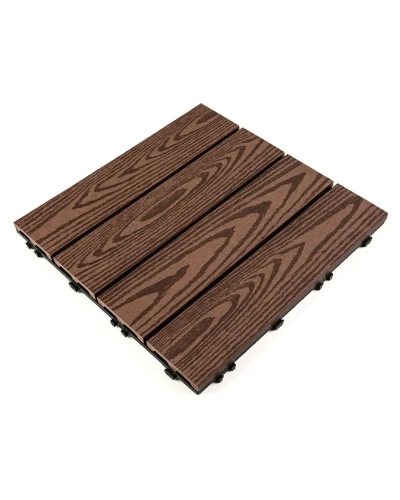 Композитная плитка WPC кедр 30*30CM*2СM (D) SW-00001705