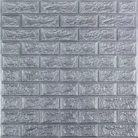 Панель стеновая 3D 700х770х2мм СЕРЕБРО (D) SW-00001908