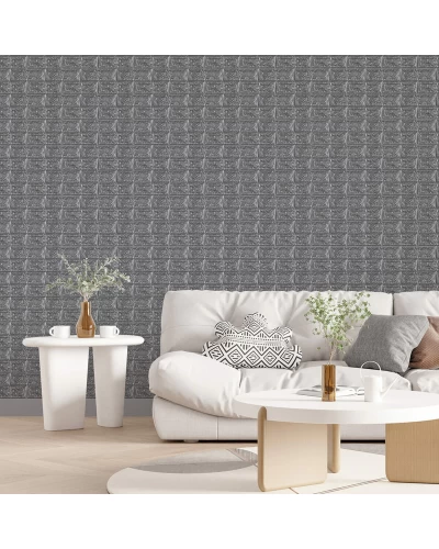 Панель стеновая 3D 700х770х2мм СЕРЕБРО (D) SW-00001908